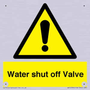 Water shut off Valve